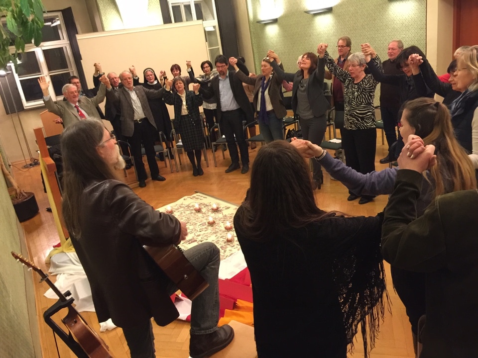 Prayer for Carinthia in the Provincial Government building