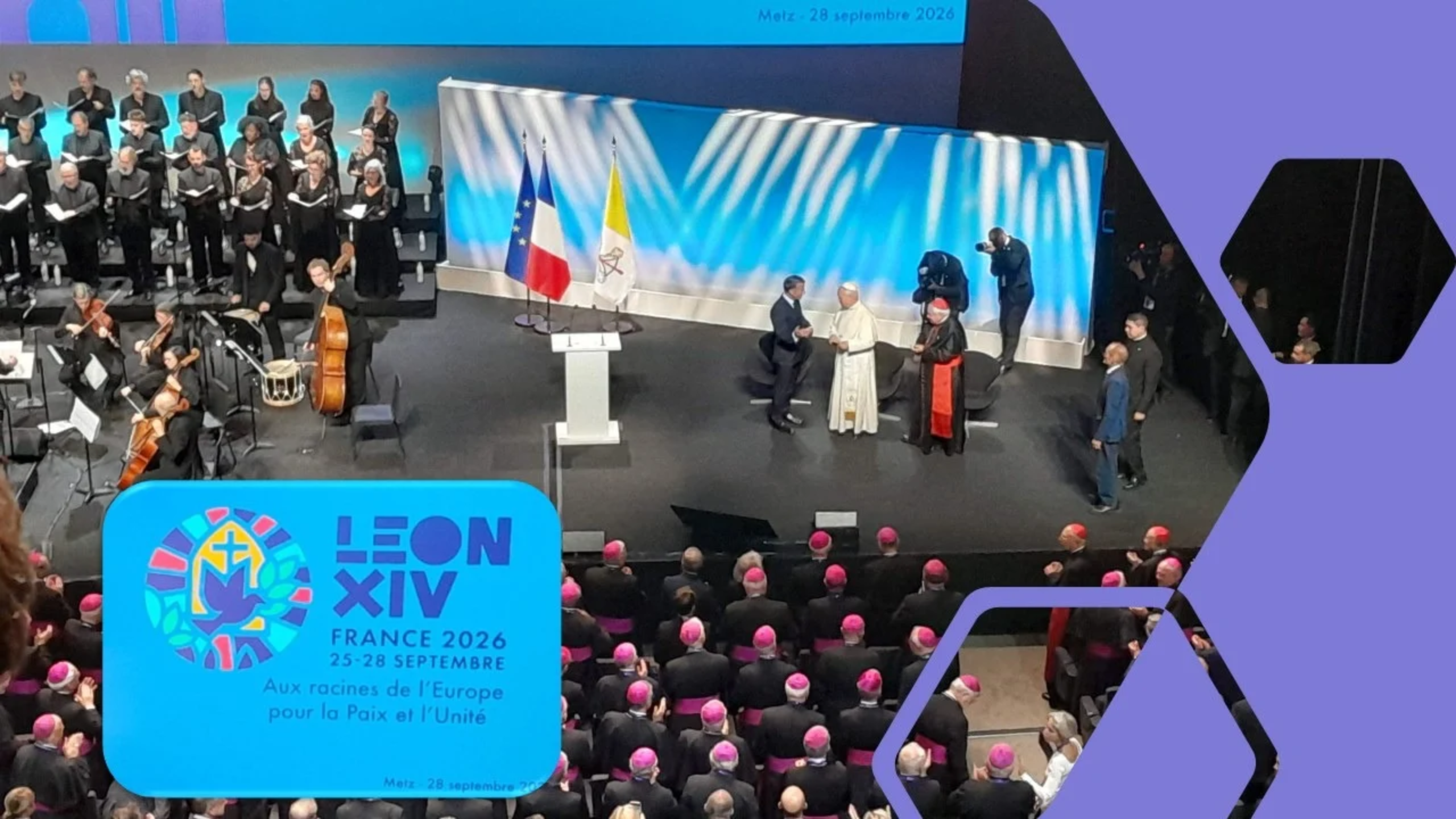 Pope Leo in Metz, France, 2026_Private Photo